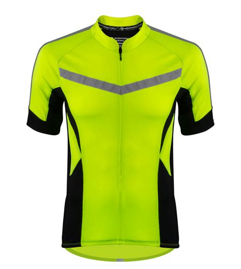 hi vis cycling top